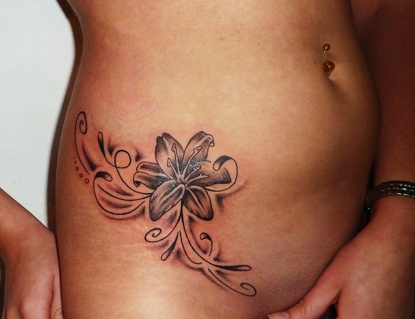 Lily tattoo designs for girls (38)
