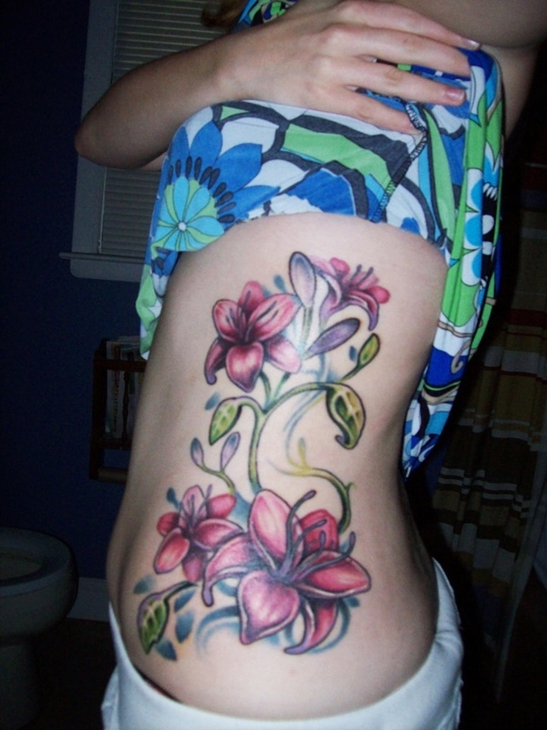 Lily tattoo designs for girls (39)