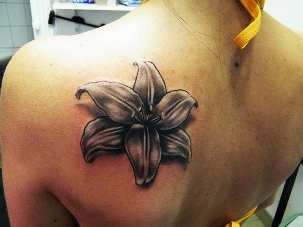 Lily tattoo designs for girls (44)