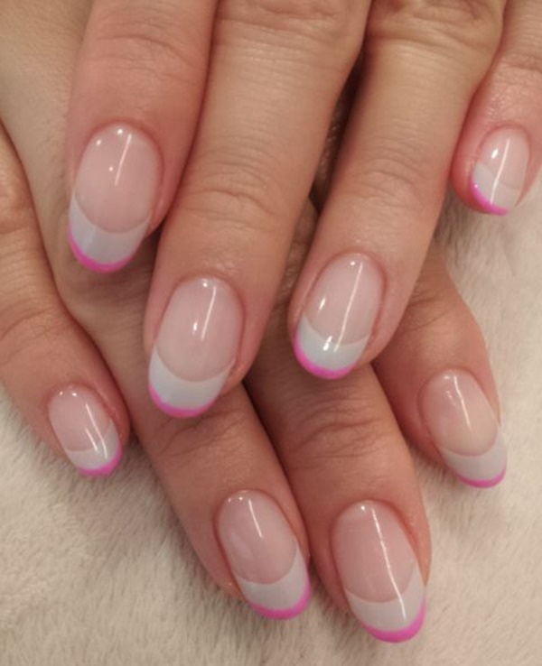 Pink Nail Art Designs for Beginners21