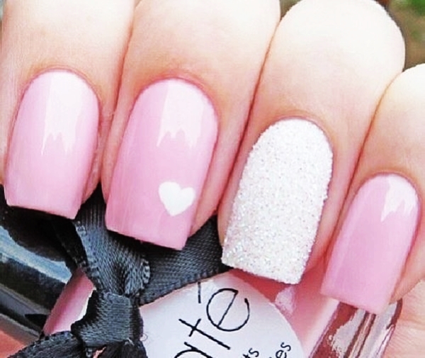 Pink Nail Art Designs for Beginners30