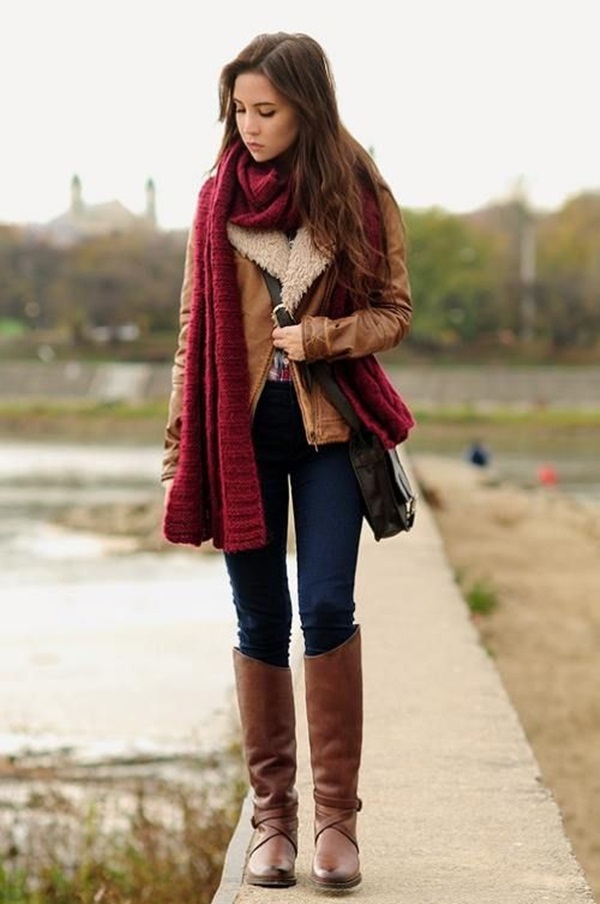 Cute Cozy Fashionable outfits for girls (52)