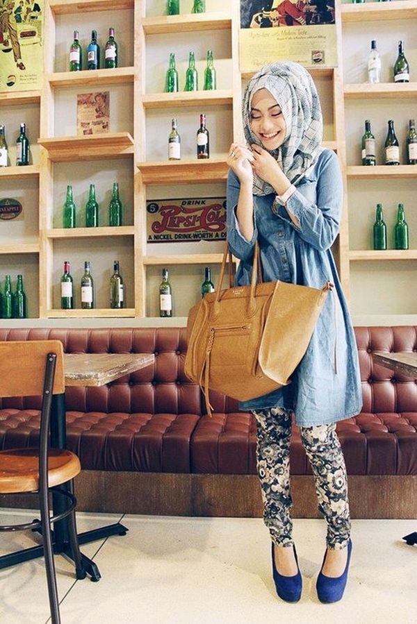 Latest Hijab Fashion Style for Inspiration21
