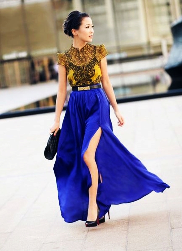 Maxi Skirt Outfits Ideas for Girls23