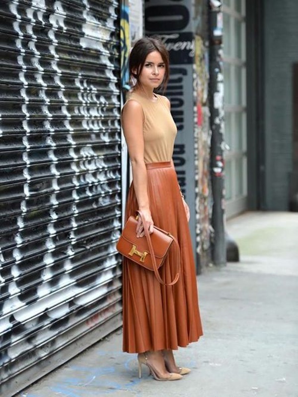 Maxi Skirt Outfits Ideas for Girls28