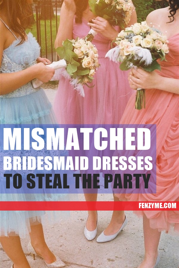 Mismatched Bridesmaid Dresses1.1