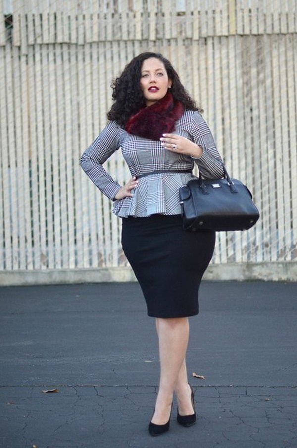 Sexy Curvy Girl Fashion Outfits and Ideas35