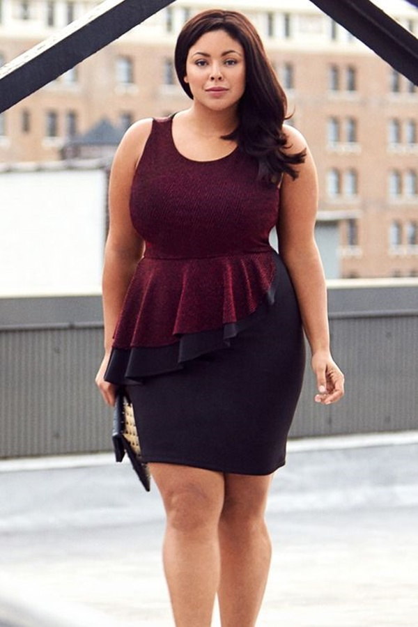 Sexy Curvy Girl Fashion Outfits and Ideas47