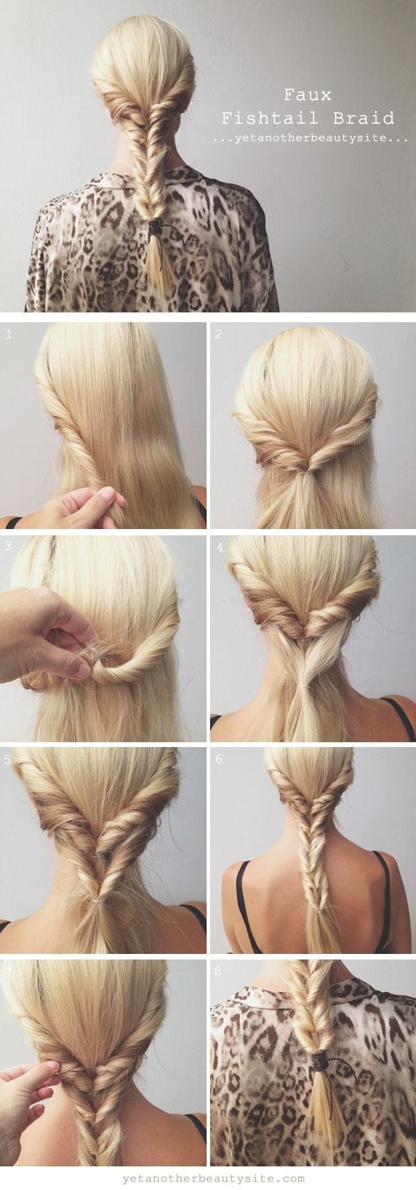 80 Simple Five Minute Hairstyles for Office Women Tutorials)