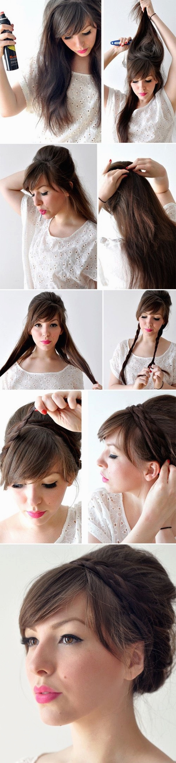 Easy Step By Step Hairstyles for Long Hair10