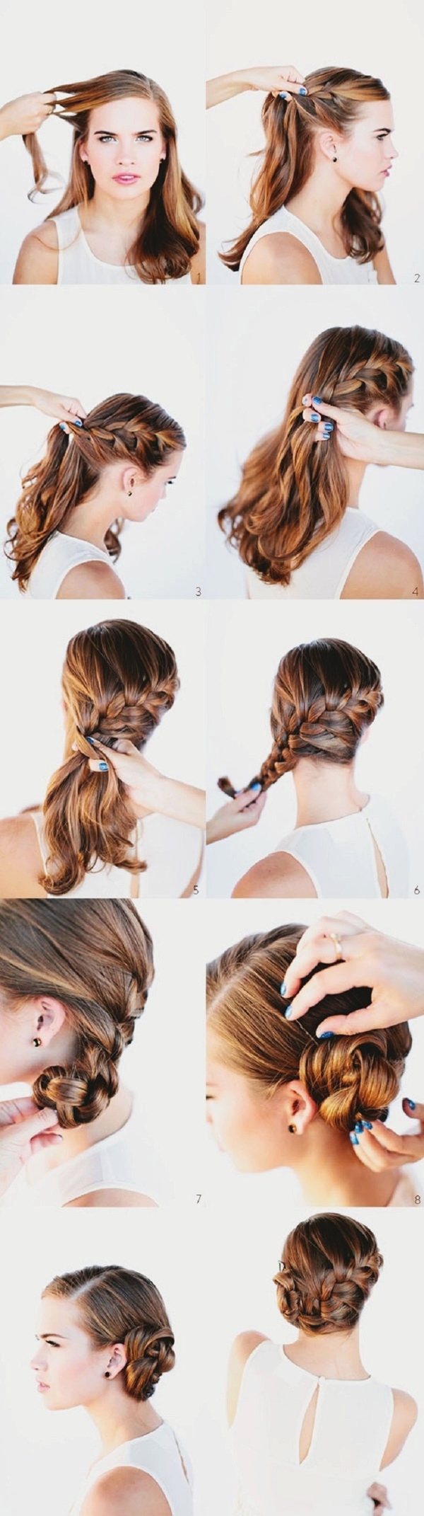 Easy Step By Step Hairstyles for Long Hair16