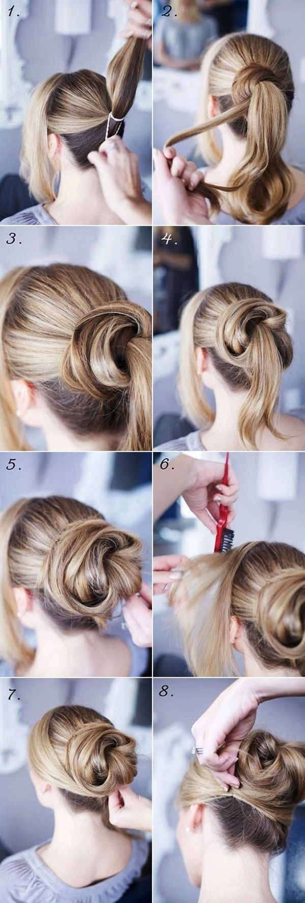 Easy Step By Step Hairstyles for Long Hair5