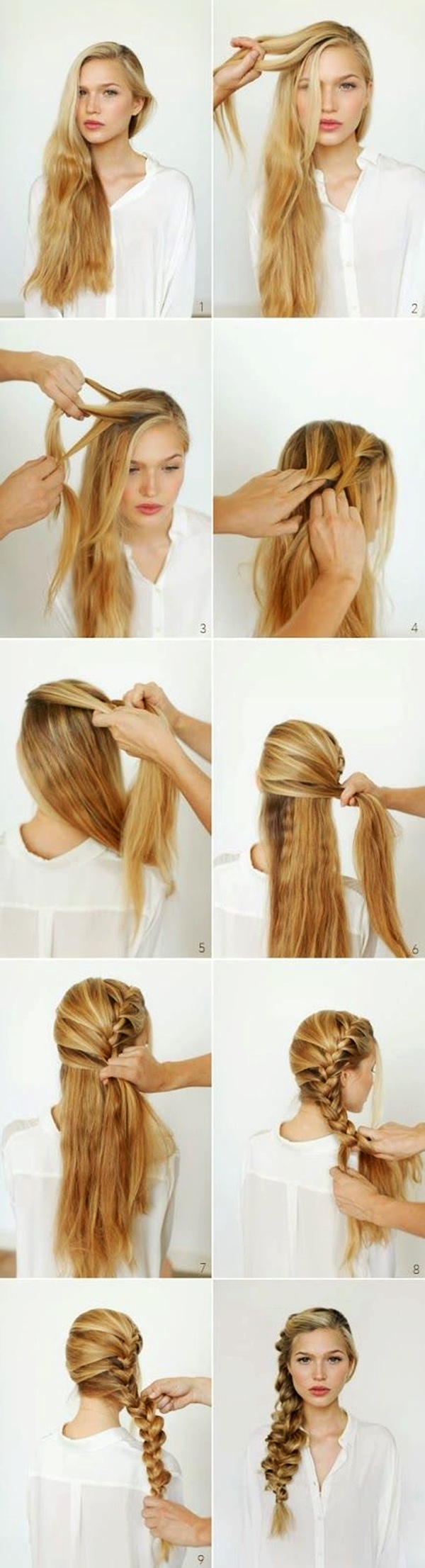 Easy Step By Step Hairstyles for Long Hair7