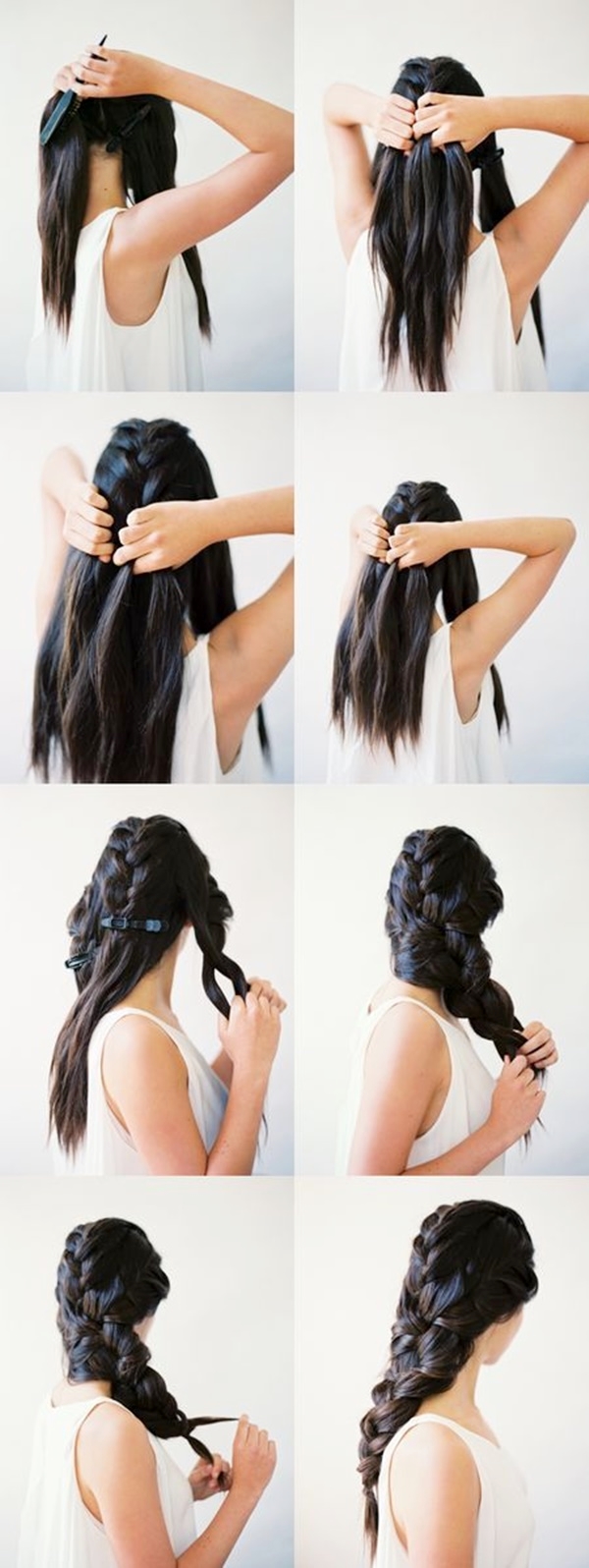 Easy Step By Step Hairstyles for Long Hair8