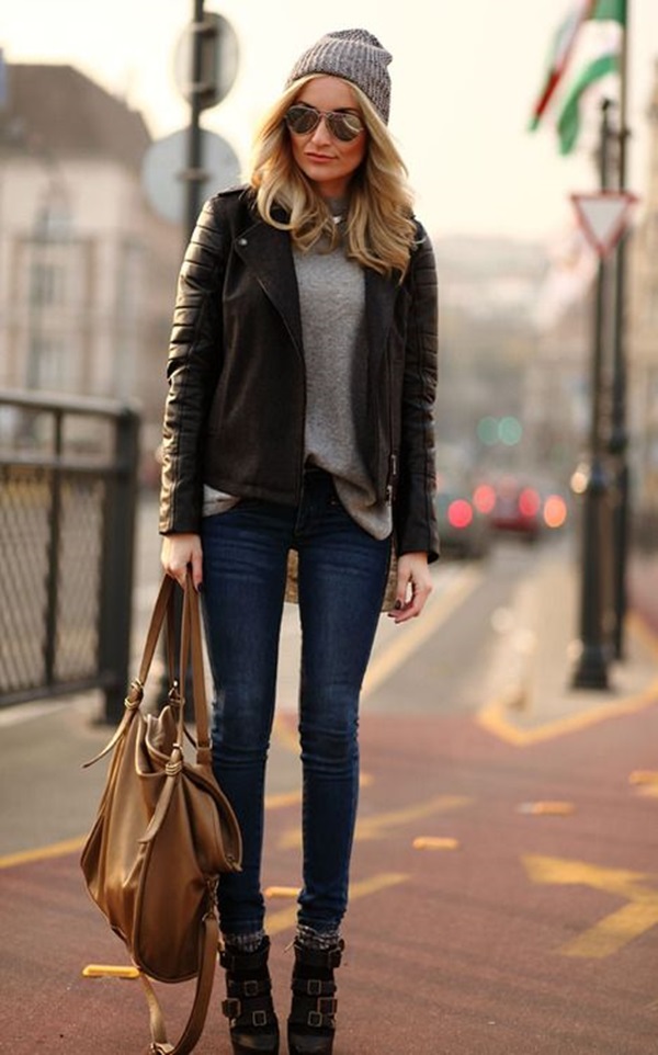 Leather Jacket Outfit (6)
