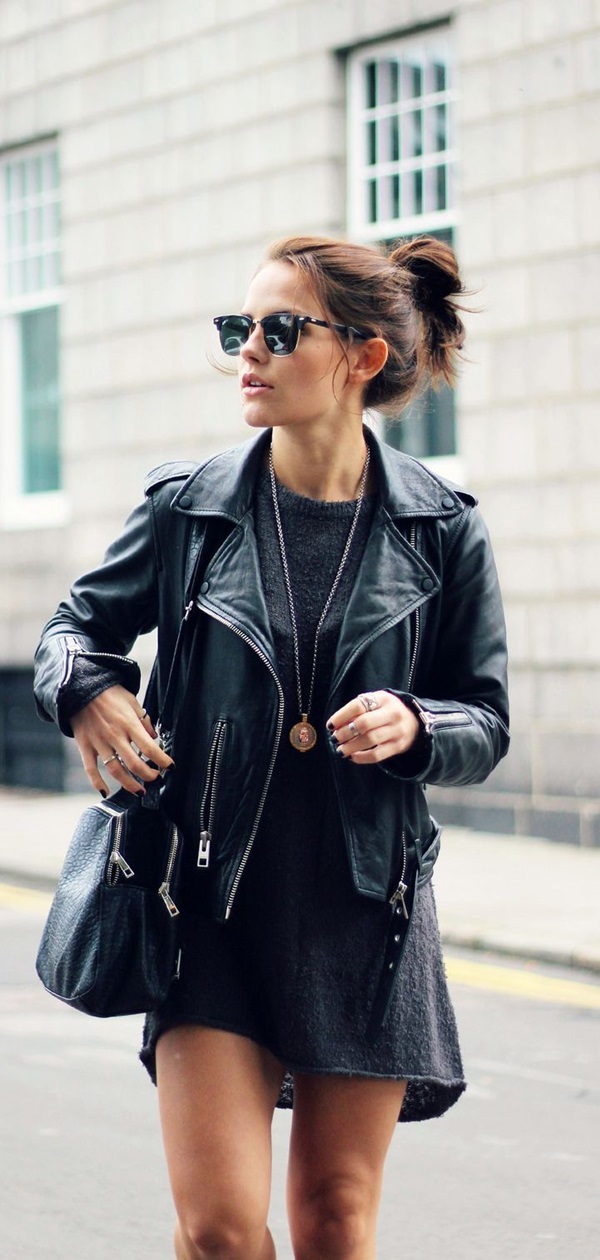 Leather Jacket Outfit (8)