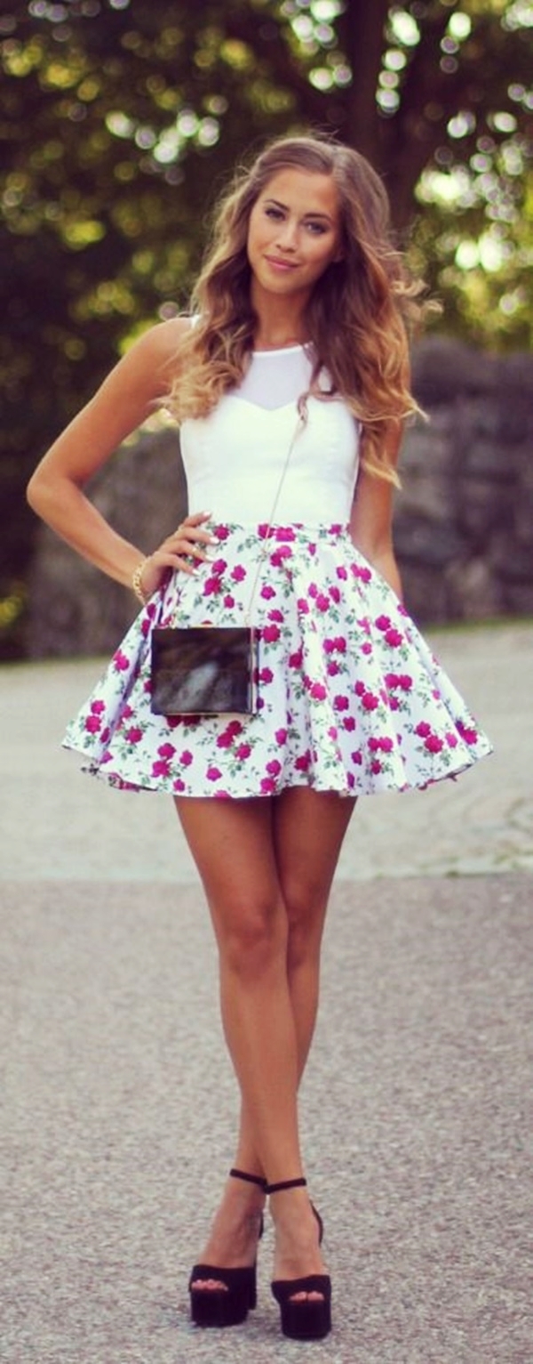 Skirt Outfits Ideas to Copy Right Now22