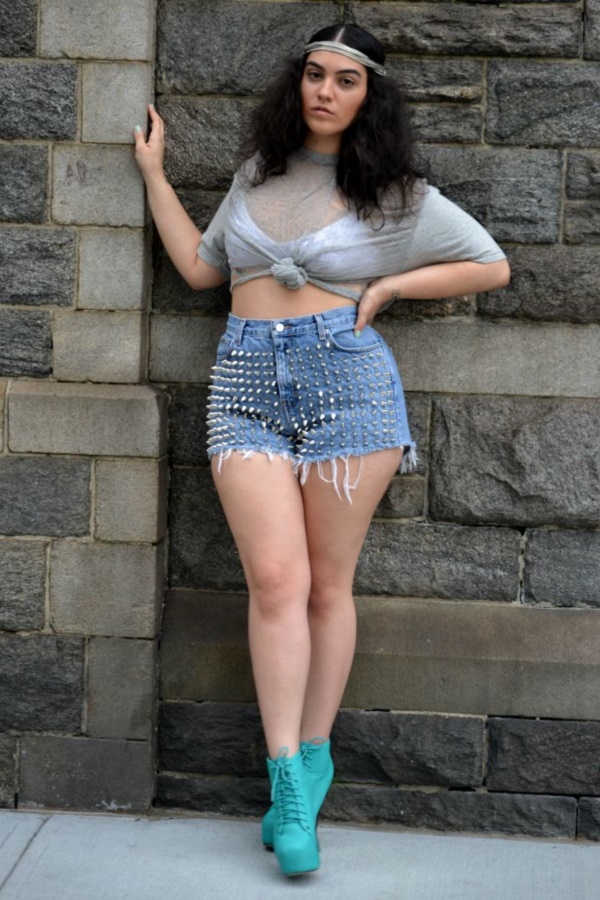 Styling Ideas to wear high waisted Shorts and Jeans0031