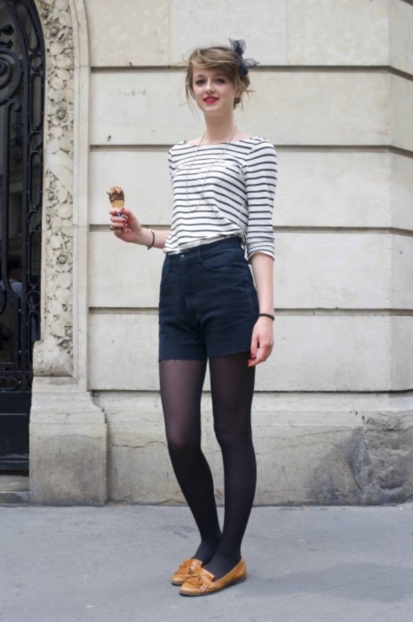 Styling Ideas to wear high waisted Shorts and Jeans0201
