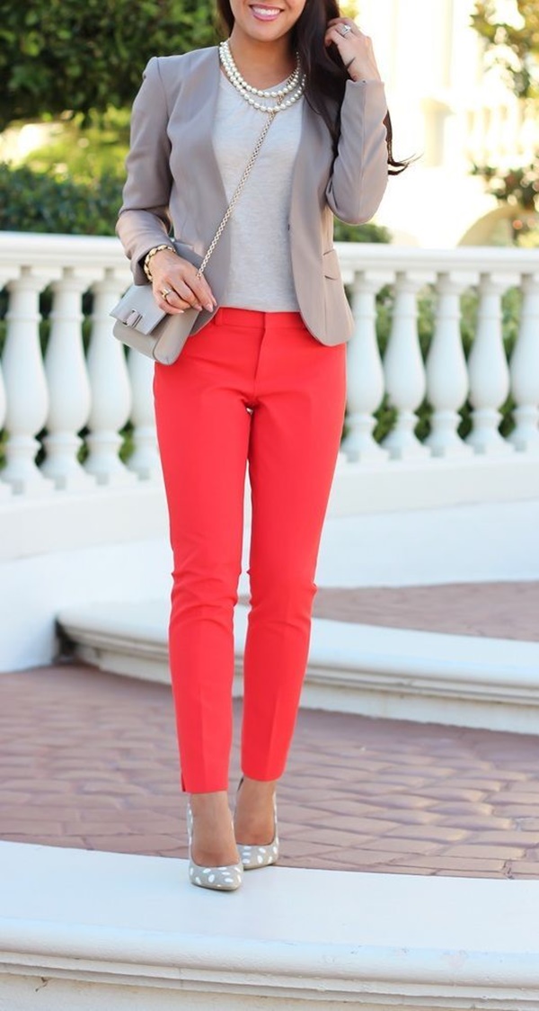 Chic and Haute Interview Outfits for women34