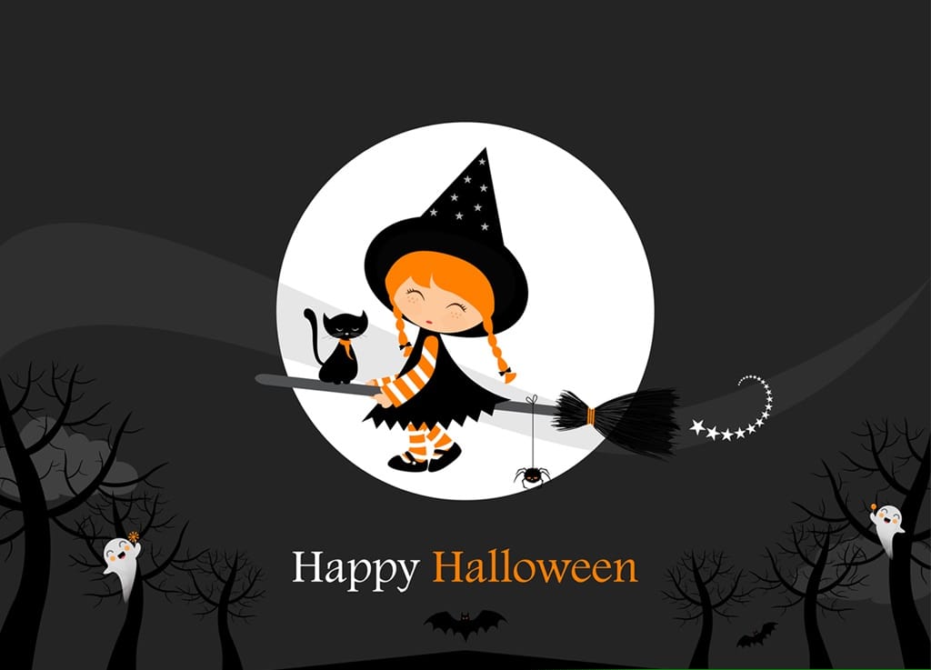 Download 50 Cute and Happy Halloween Wallpapers HD for Free