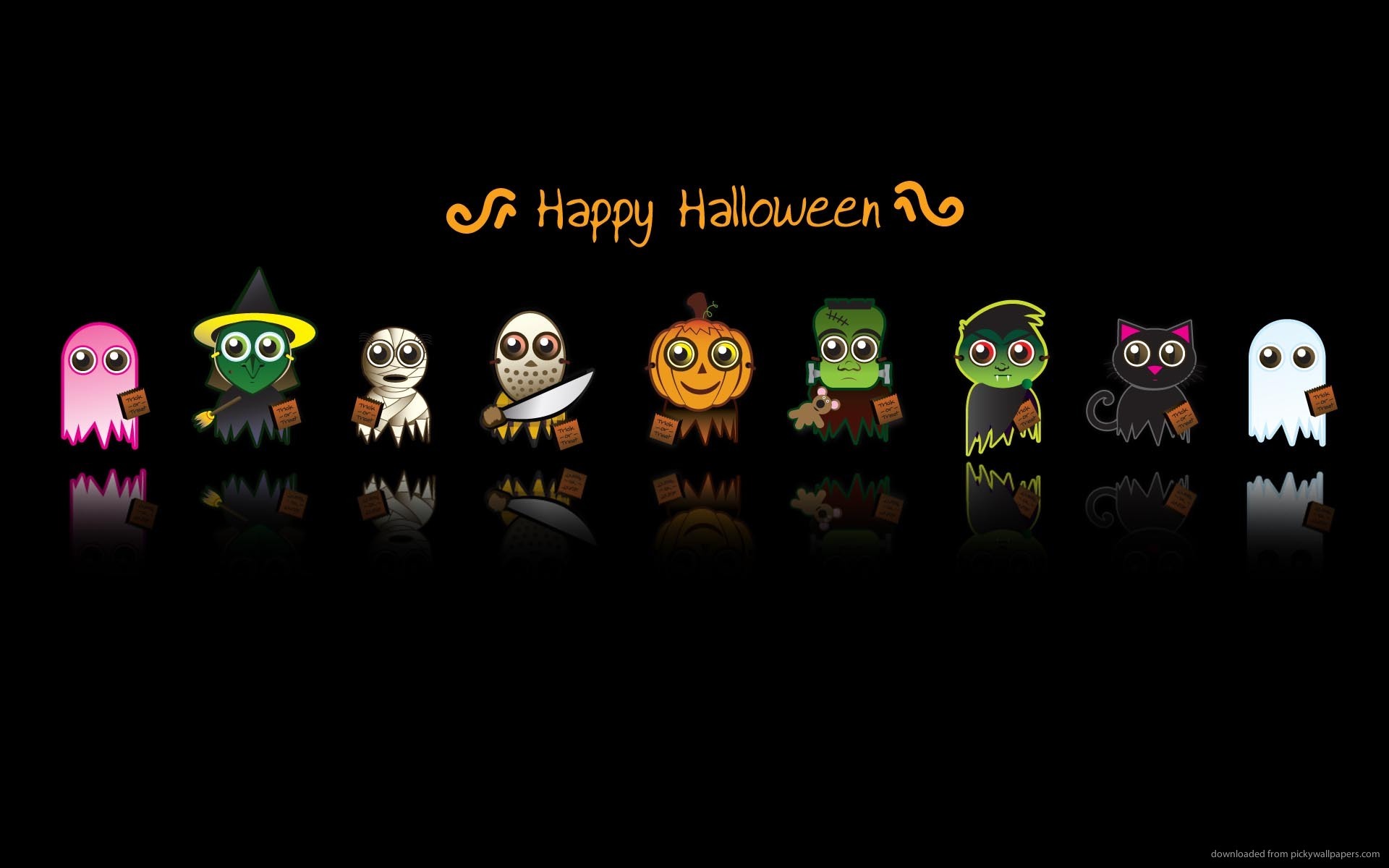 Cute and Happy Halloween Wallpapers HD for Free (3)