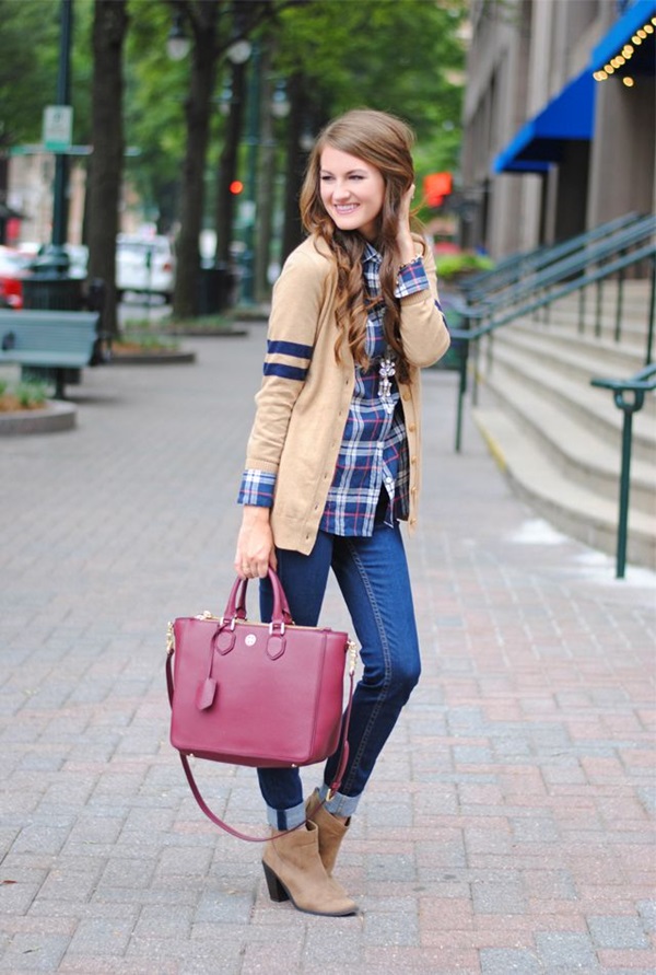 Latest Fall Fashion Outfits with Boots for Teen (1)