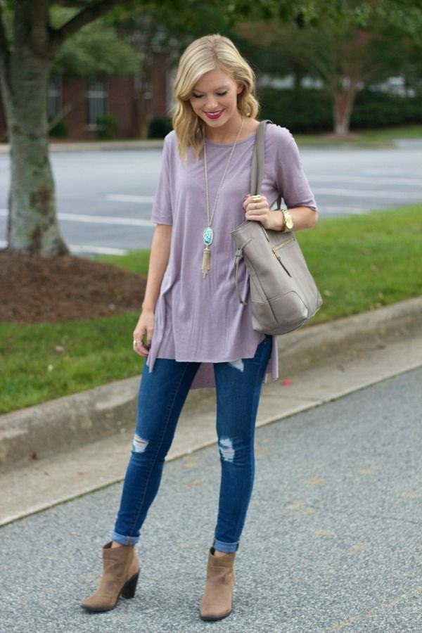 Latest Fall Fashion Outfits with Boots for Teens (16)