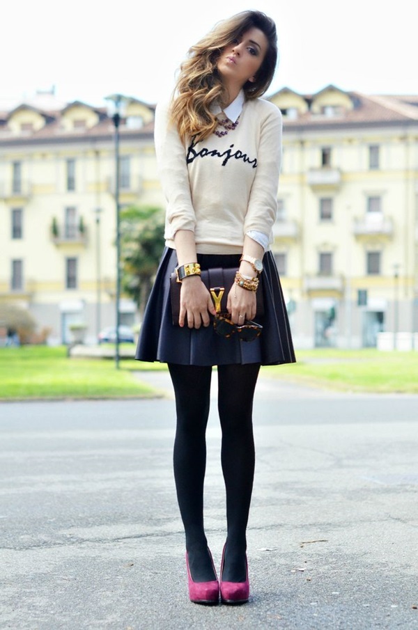 Latest Fall Fashion Outfits with Boots for Teens (3)