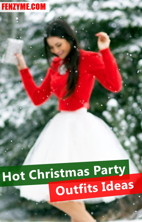 Christmas party outfits, Party outfit, Winter wonderland outfit