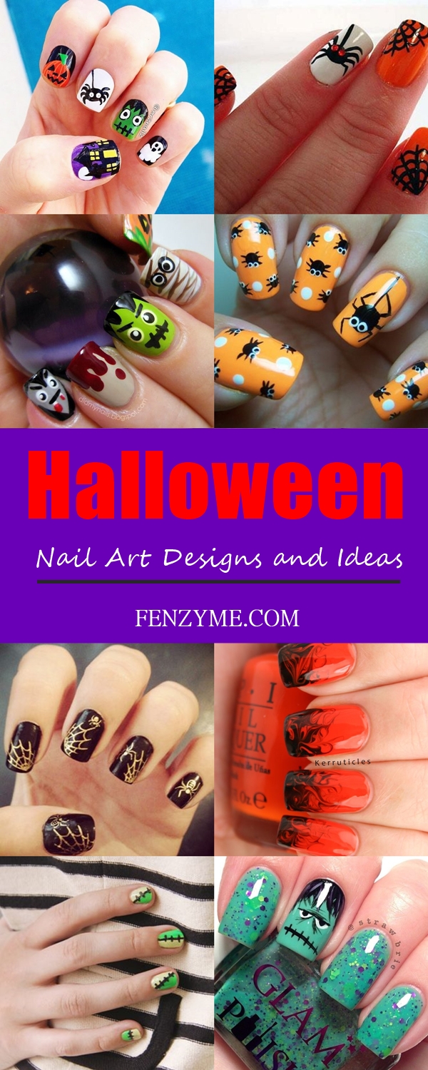 Halloween Nail Art Designs and Ideas