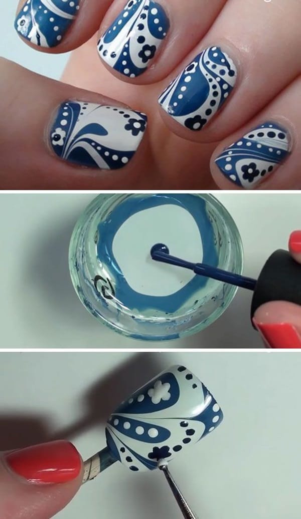 Quick Nail Art Ideas for Office Women (19)