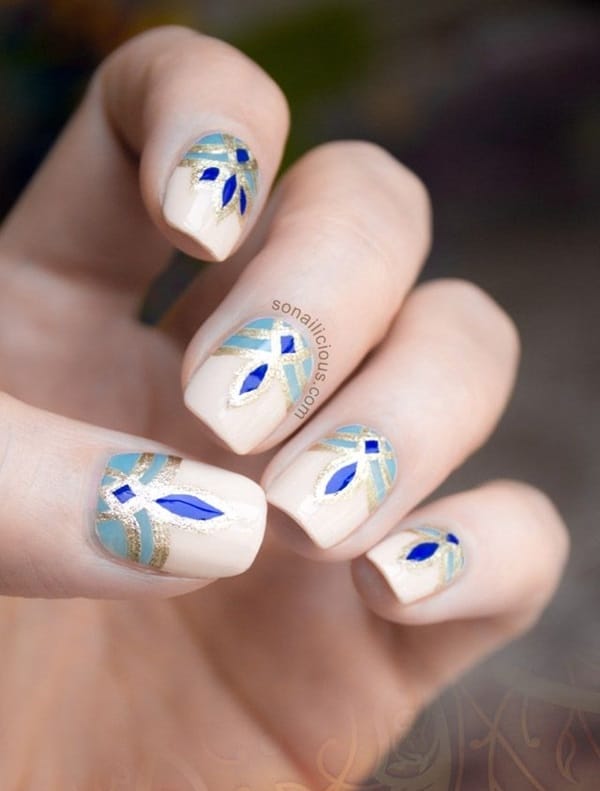 Quick Nail Art Ideas for Office Women (6)