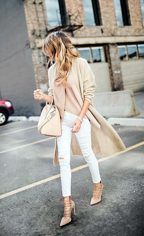 Casual Outfits for Fall: How To Style Your White Jeans Transitioning From  Summer to Fall