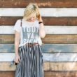 45 Striped Skirt Outfit Ideas to copy ASAP