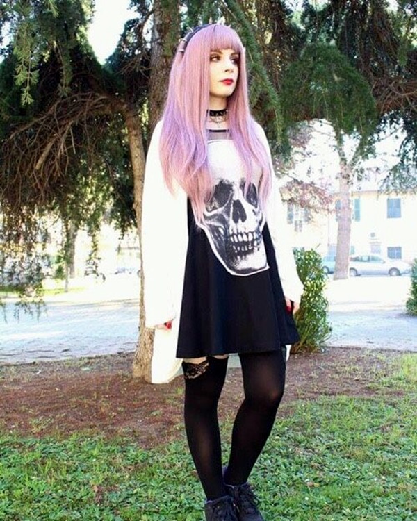 Emo Style Outfits And Fashion Ideas (15)