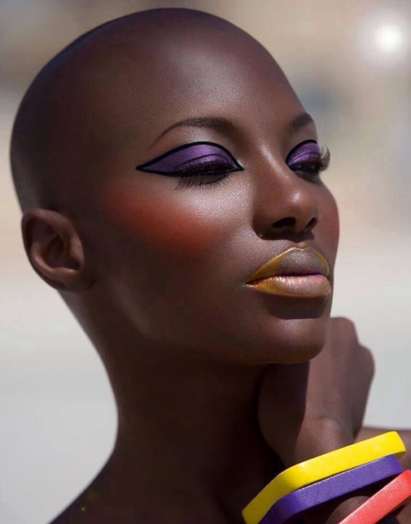 40 Beautiful Bald Women Styles To Get Inspired With
