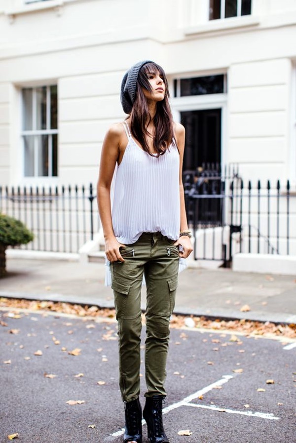 Brown Cargo Pants Outfits For Women (7 ideas & outfits)