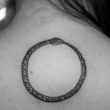 Beautiful Ouroboros Tattoo Ideas with Meanings12