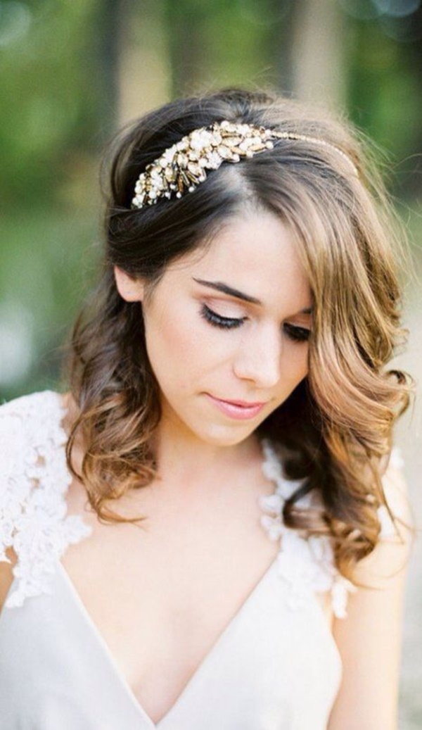 43 Cute Wedding hairstyles for short hair bridesmaids for Old Mens
