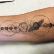 Solar System Tattoo Ideas