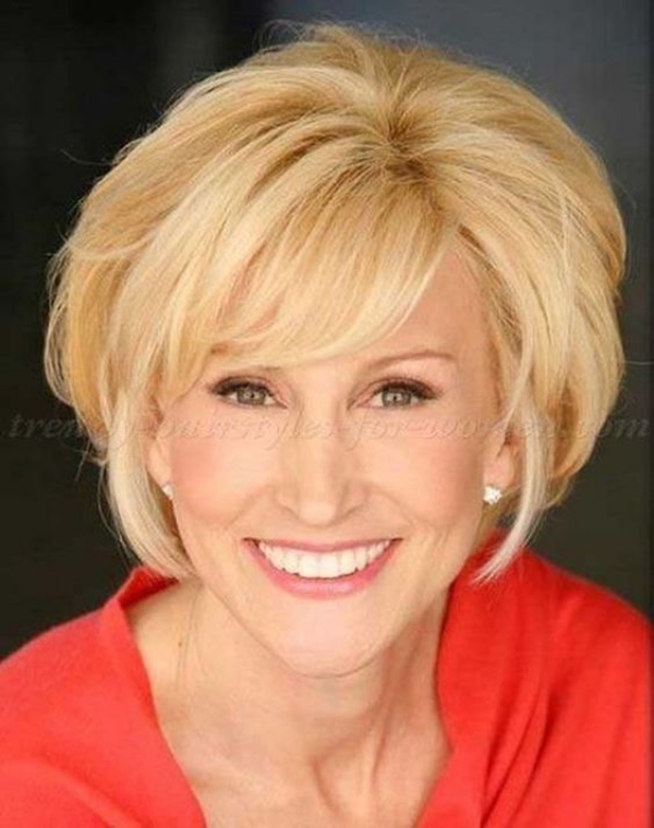 36 Charming Short Hairstyles For Older Women Over 60